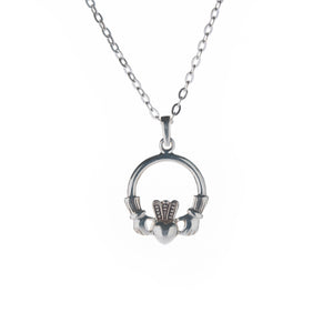 Sterling Silver Claddagh Pendant